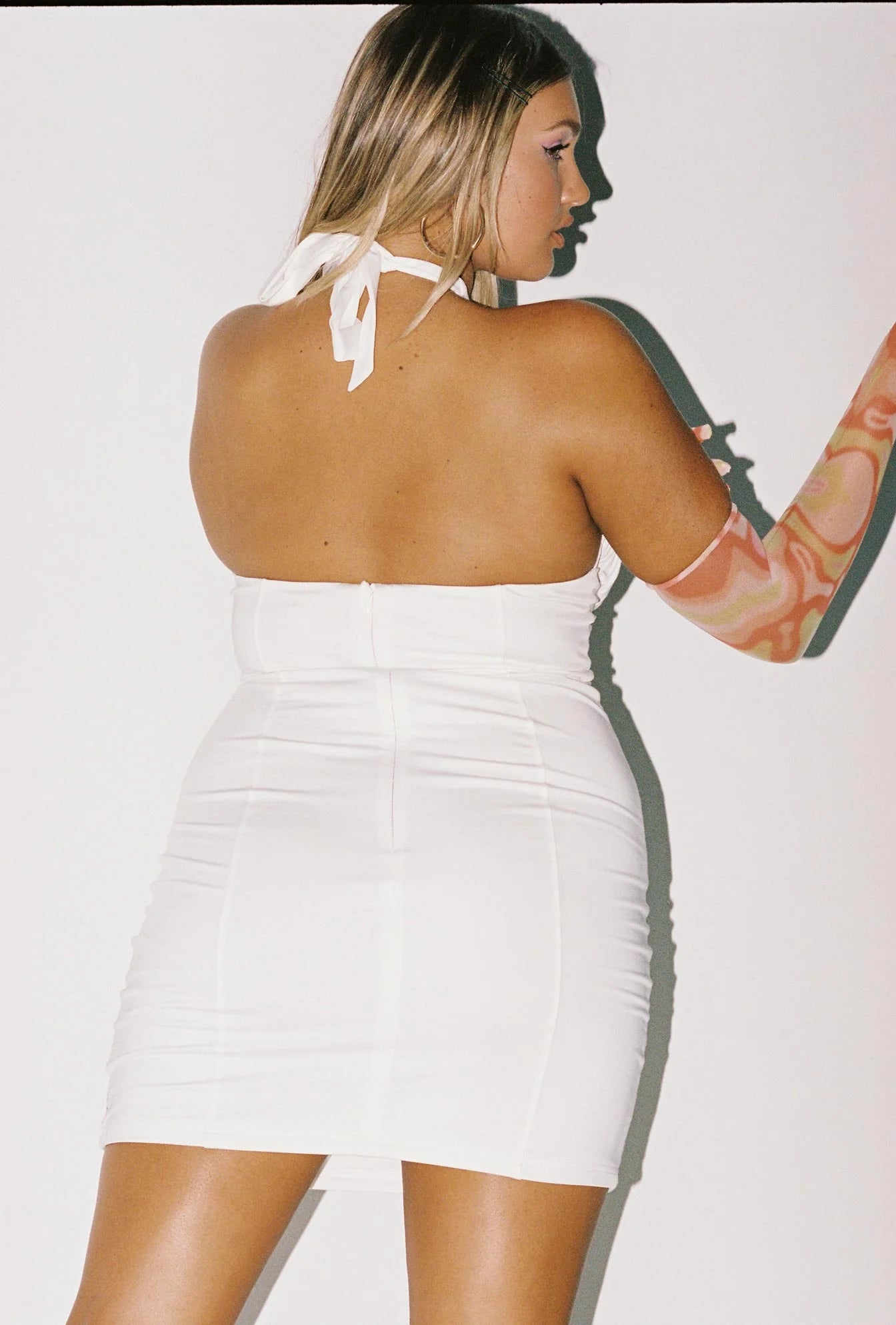 Feel Good Mini Dress White