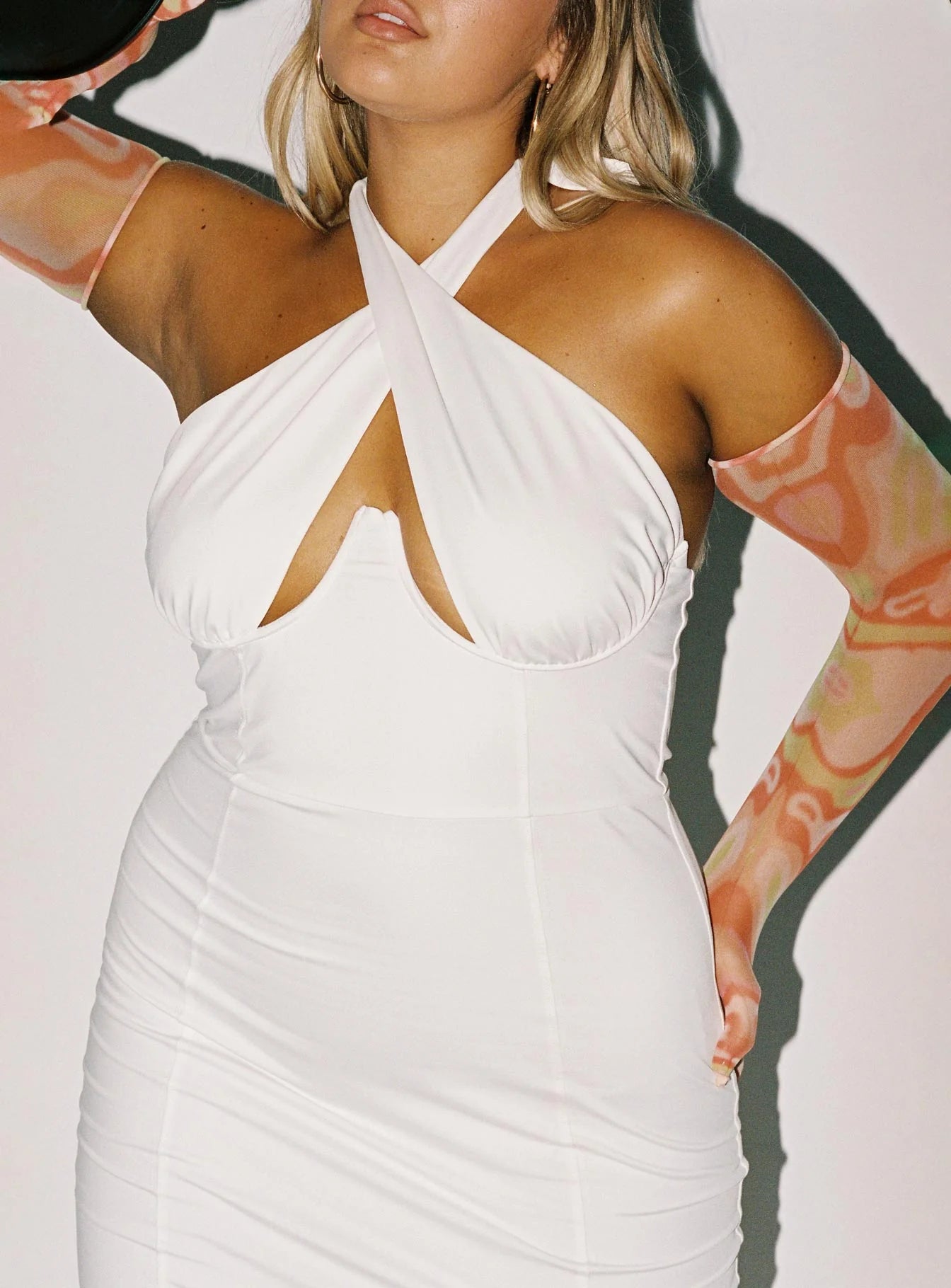 Feel Good Mini Dress White